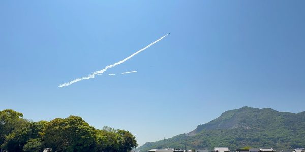 2025年4月26日 ブルーインパルス 多度津町山階