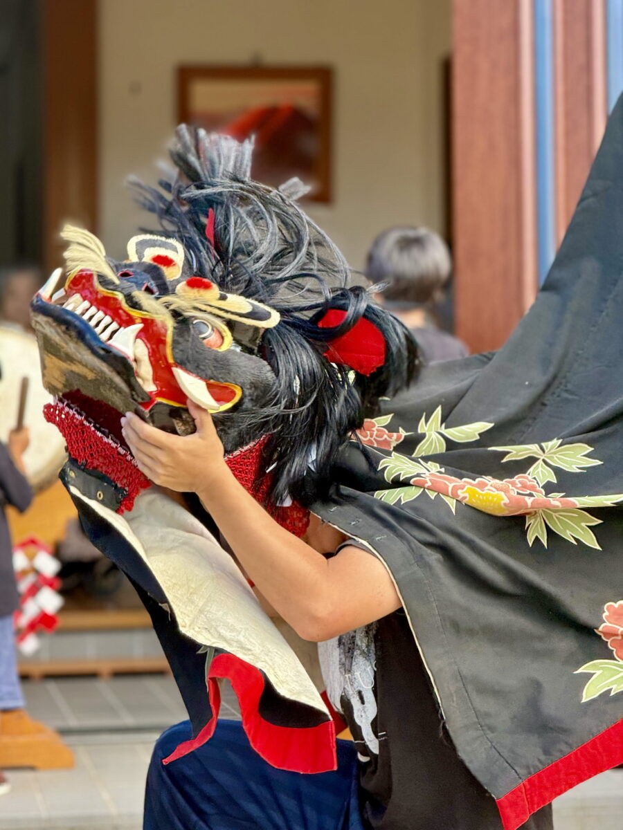 2026年 多度津町山階 秋祭り 道具出し 上小原獅子組