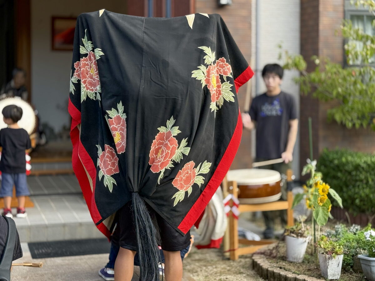 2026年 多度津町山階 秋祭り 道具出し 上小原獅子組