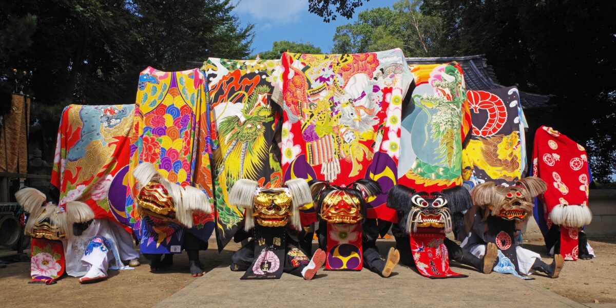2024年 多度津町山階・春日神社 秋季例大祭 記念 山階獅子組