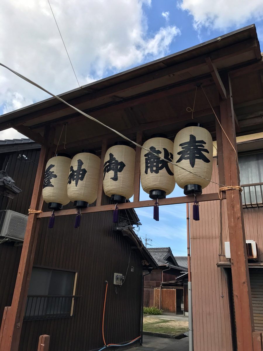 多度津町山階・神輿休 櫓
