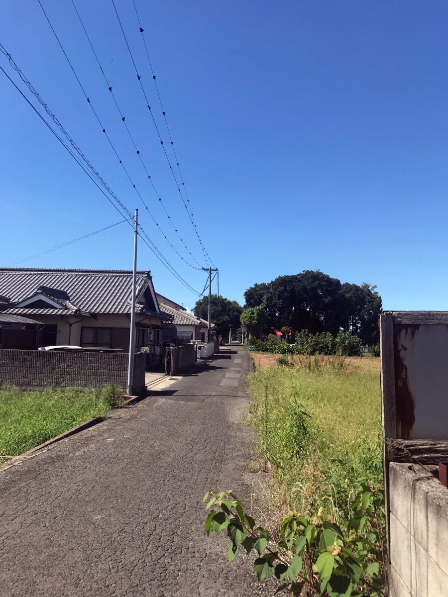 多度津町山階・春日神社 参道