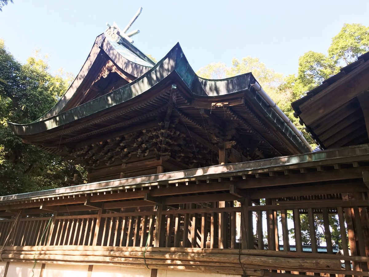 多度津町山階・春日神社 本殿