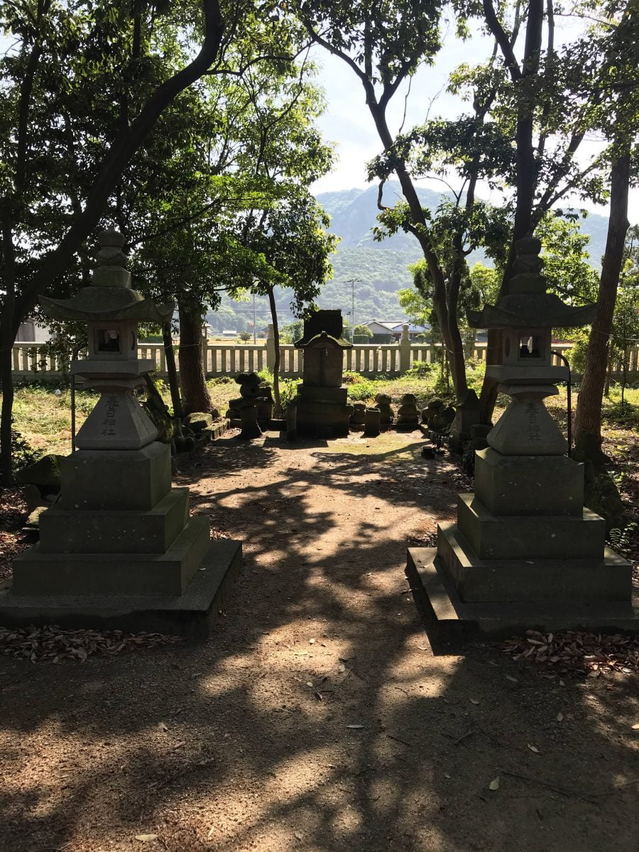 多度津町山階・春日神社 龍王宮