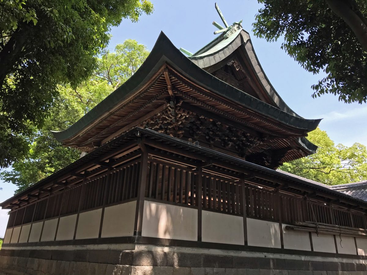 多度津町山階・春日神社 本殿