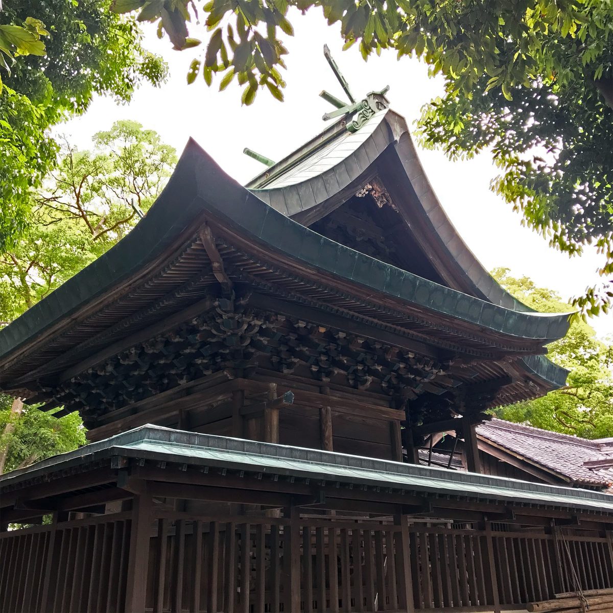 多度津町山階・春日神社 本殿