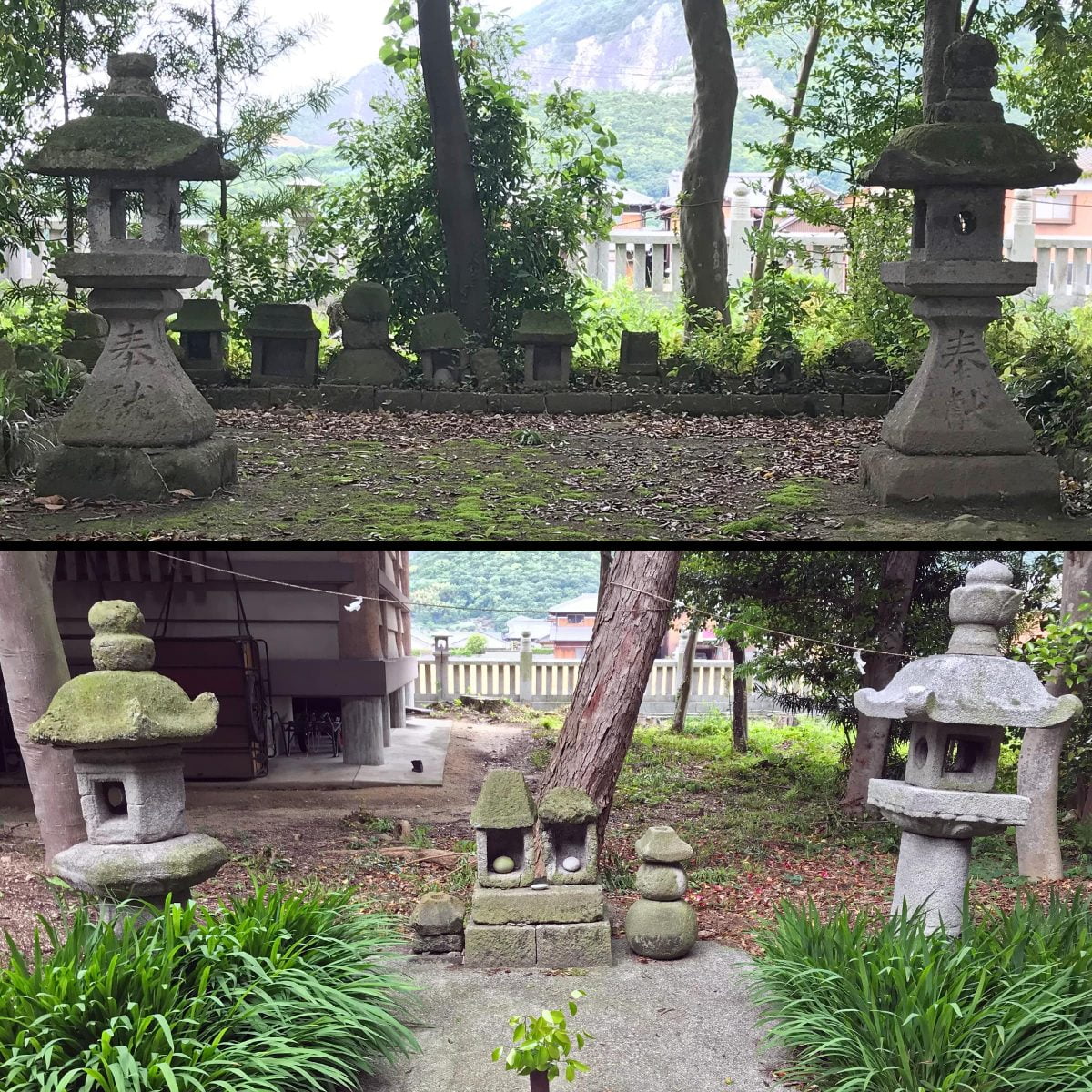 多度津町山階・春日神社 祠